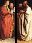 Albrecht Durer The four apostles oil